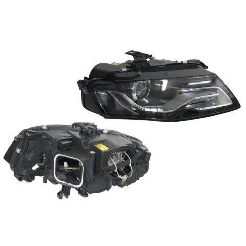 Right Headlight for Audi A4 B8 (4/2008 to 5/2012), Aftermarket, Part 61636