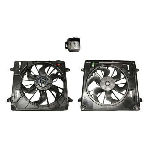 Radiator Fan Assembly for Jeep Wrangler JK (3/2007 to 7/2018)
