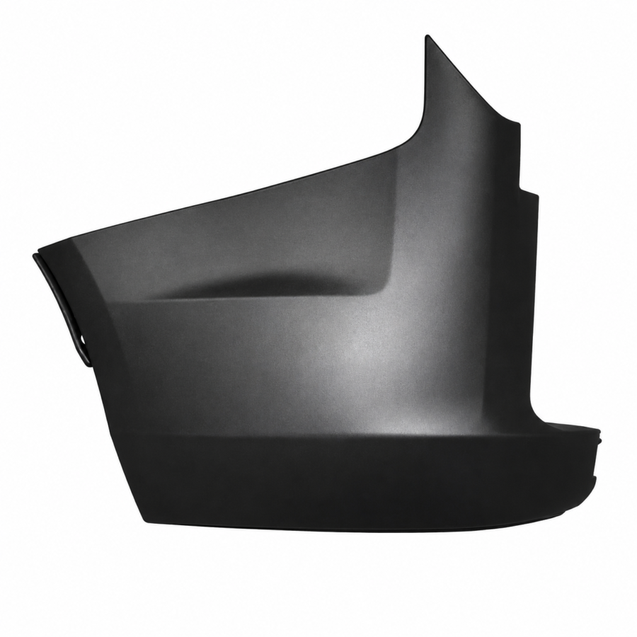 LEFT REAR BAR END TO SUIT FORD TRANSIT CUSTOM VN CUSTOM VAN MODELS BETWEEN 1/2018-9/2023 (TEXTURED BLACK PLASTIC)