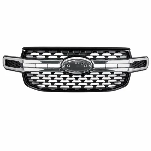 Grille for Ford Ranger Ute P703 XLT & XLT HI-Rider Only, Black & Chrome (4/2022 onwards)