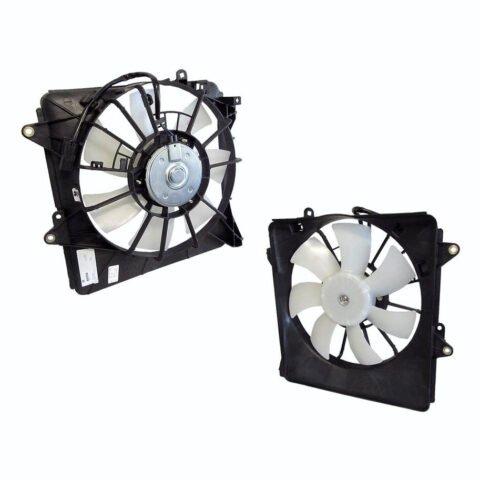 CONDENSER FAN ASSEMBLY TO SUIT HONDA JAZZ GE GP 5 DOOR HATCH 9/2008-6/2014