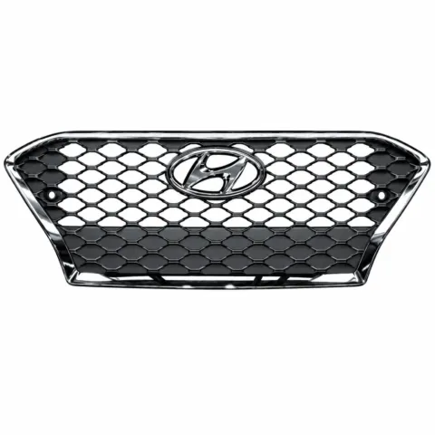 Grille for Hyundai Kona Wagon OS Higlander, Grey with Mould (8/2017 to 11/2020)
