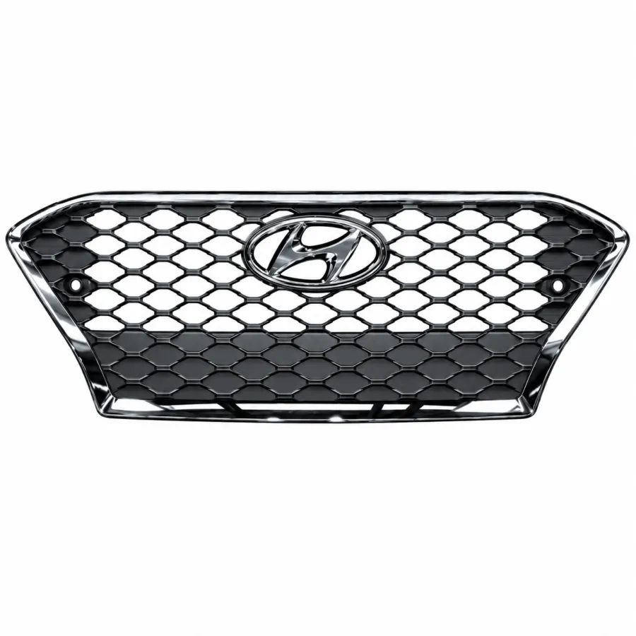 Grille for Hyundai Kona Wagon OS Higlander, Grey with Mould (8/2017 to 11/2020)