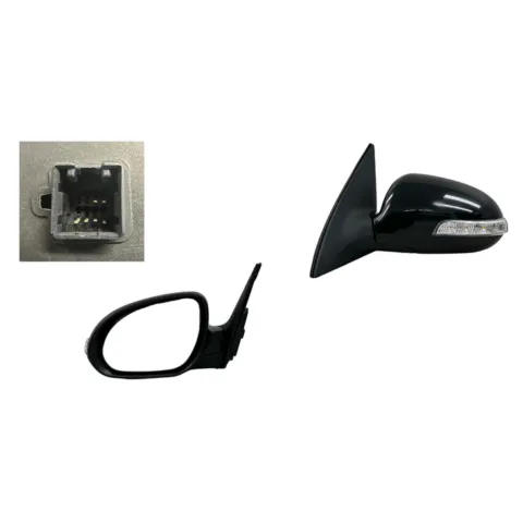 Left Front Door Mirror for Hyundai i30 FD (8/2007 to 4/2012), Aftermarket, Part 60490