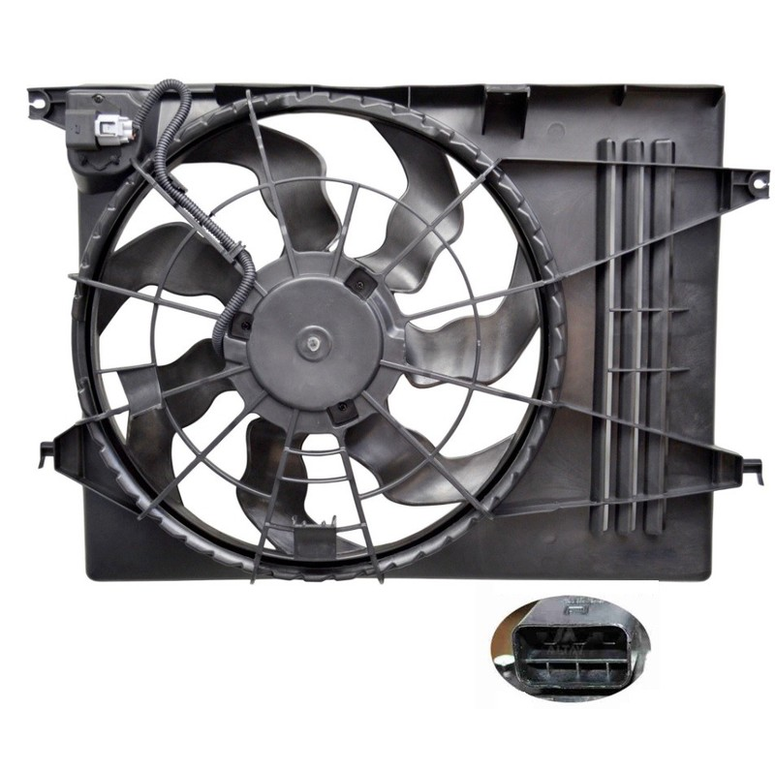 Radiator Fan Assembly for Hyundai ix35 LM (2/2010 to 5/2015), Part 62033