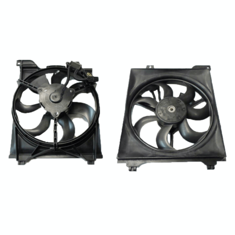 CONDENSER FAN ASSEMBLY TO SUIT KIA RIO JB 5/2005-6/2011