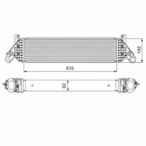 Intercooler for Mazda CX-5 Wagon KF (1/2022 onwards)