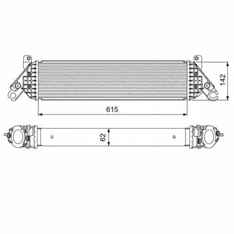 Intercooler for Mazda CX-5 Wagon KF (1/2022 onwards)