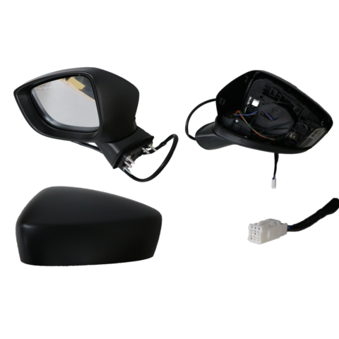 LEFT FRONT DOOR MIRROR TO SUIT MAZDA 2 DJ 10/2014-3/2017