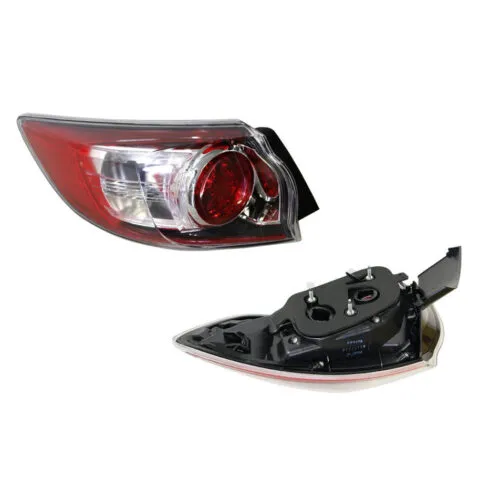 Left Tail Light for Mazda 3 BL 5 Door Hatch NEO Maxx Sport (4/2009 to 12/2013)