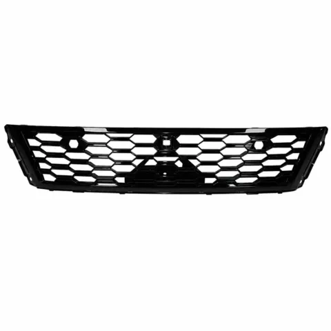 Front Bar Grille Upper for Mitsubishi Eclipse Cross Wagon YB, Upper Black Glossy with Sensor Holes (10/2020 onwards)