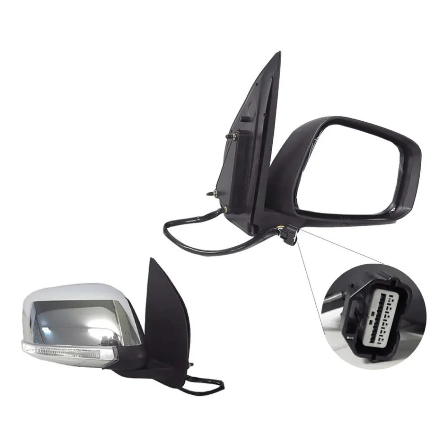 Right Front Door Mirror for Nissan Navara D40M D40T (5/2005 to 4/2015), Part 60463