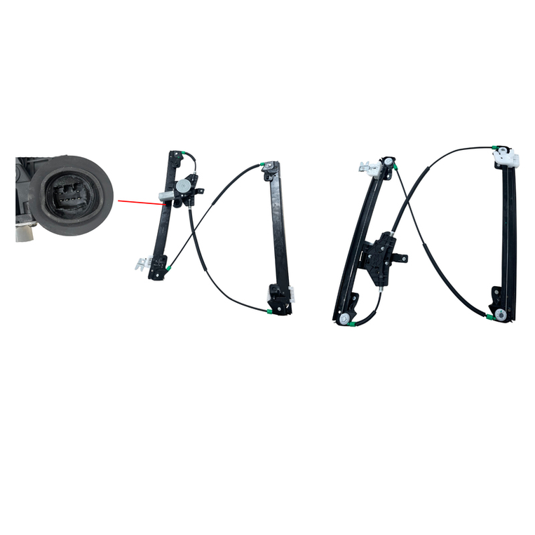 Left Front Window Regulator for Nissan Pathfinder R52, Electric with Motor (10/2013 to 3/2017)
