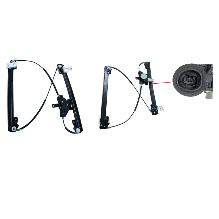 Right Front Window Regulator for Nissan Pathfinder R52, Electric with Motor (10/2013 to 3/2017)