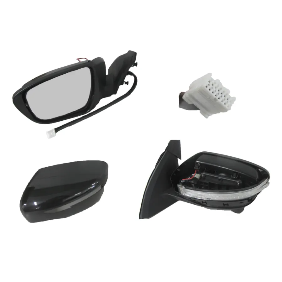 Left Front Door Mirror for Nissan Qashqai J11 (6/2014 to 6/2022), Part 60633