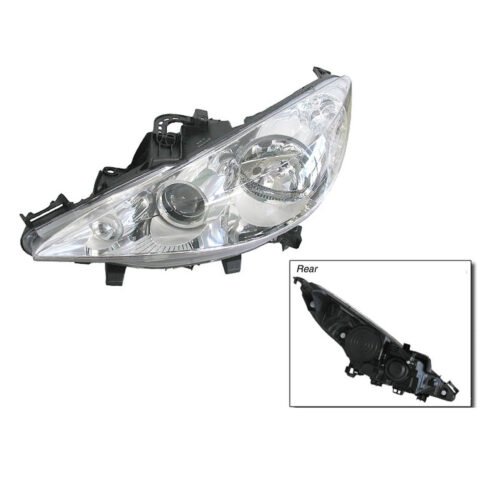 LEFT HEAD LIGHT TO SUIT PEUGEOT 207 A7 7/2007-11/2009