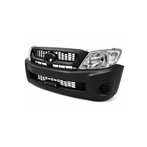 Front Bumper Facelift Kit with Headlights (2008 to 2011 N70 Shape) for Toyota Hilux N70 (2005 to 2008)