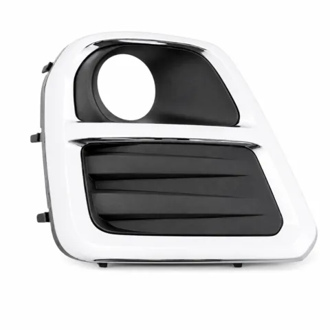 Left Fog Light Cover for Subaru Forester Wagon S5 2.5I Premium, Black/Chrome Suit Round Fog (7/2018 to 7/2021)