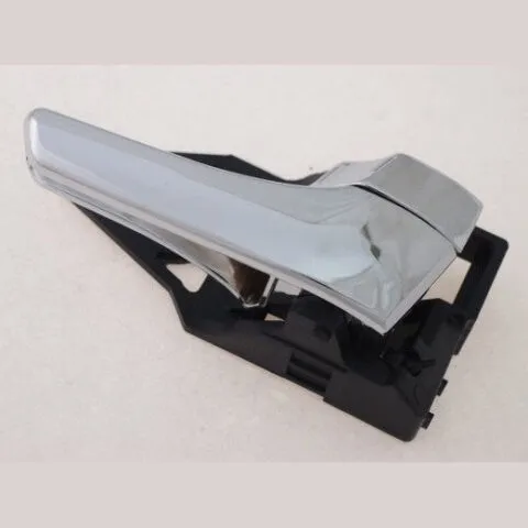 Right Front Inner Door Handle Chrome for Toyota Hilux, Chrome Lock Button Type (5/2015 to 11/2025)