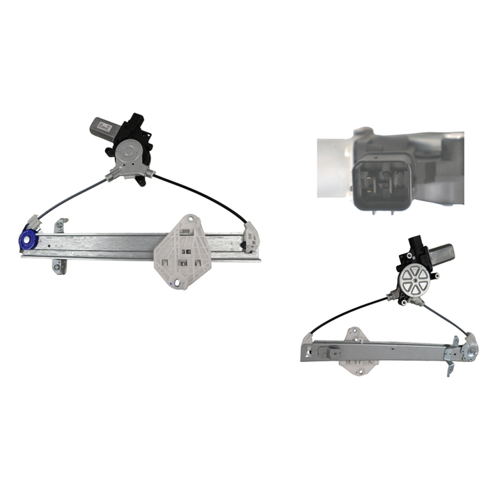 Right Rear Window Regulator for Subaru Impreza G3, Electric with Motor (8/2007 to 11/2011)