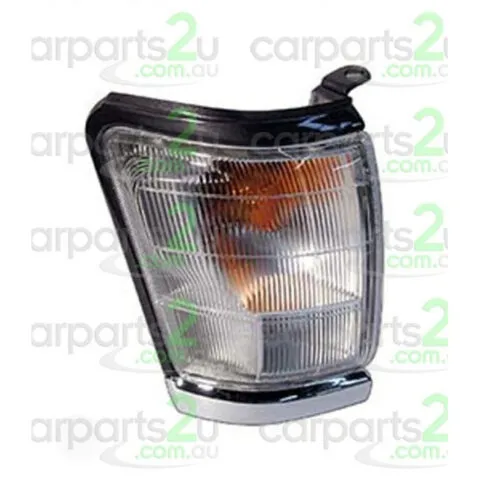 Right Front Corner Light for Toyota Hilux, Grey/Chrome (8/1997 to 9/2001)