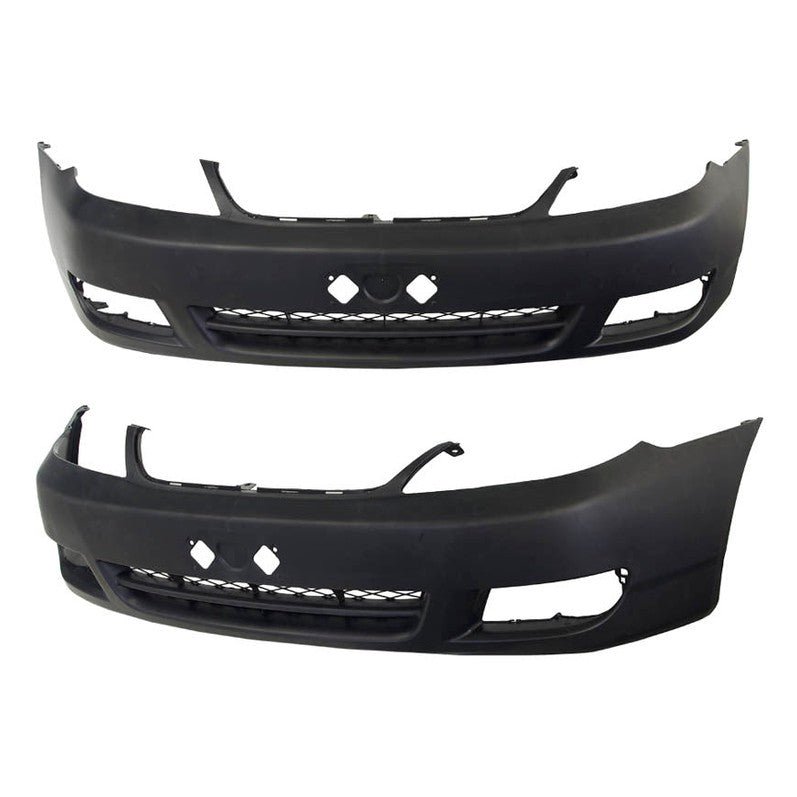 Front Bumper for Toyota Corolla ZZE122 Sedan (4/2004 to 3/2007)