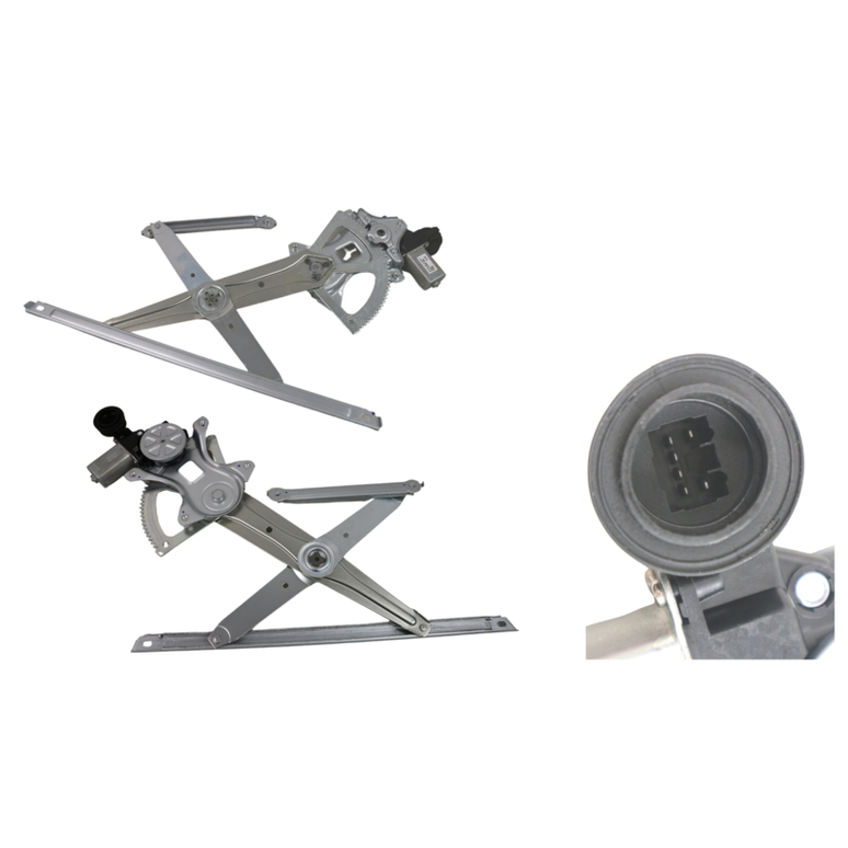 Left Front Window Regulator for Toyota Corolla ZRE182, Electric with Motor (8/2012 to 3/2015)