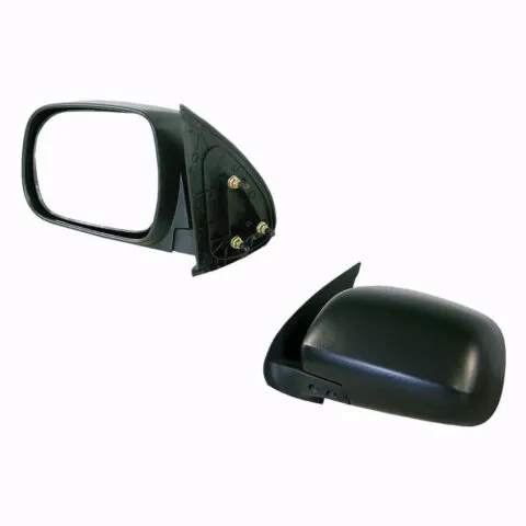 Left Front Door Mirror for Toyota Hilux, Black Manual (2/2005 to 4/2015)