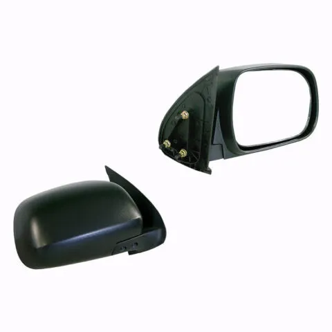 Right Front Door Mirror for Toyota Hilux, Black Manual (2/2005 to 4/2015)