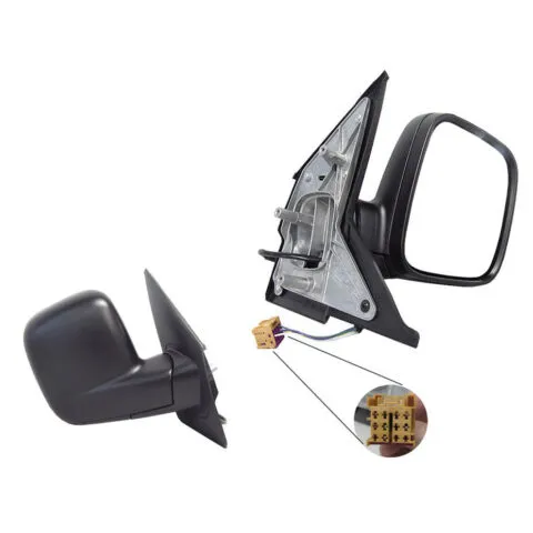 Right Front Door Mirror for Volkswagen Transporter T5 Van (8/2004 to 9/2009)