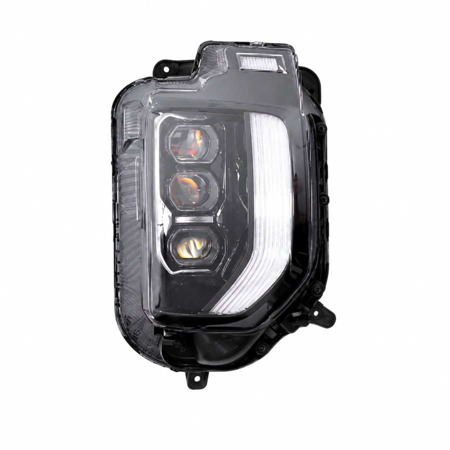 RIGHT HEAD LIGHT TO SUIT HYUNDAI PALISADE WAGON LX MODELS BETWEEN 10/2020-7/2022 (LAMP IN BUMPER W/LED)