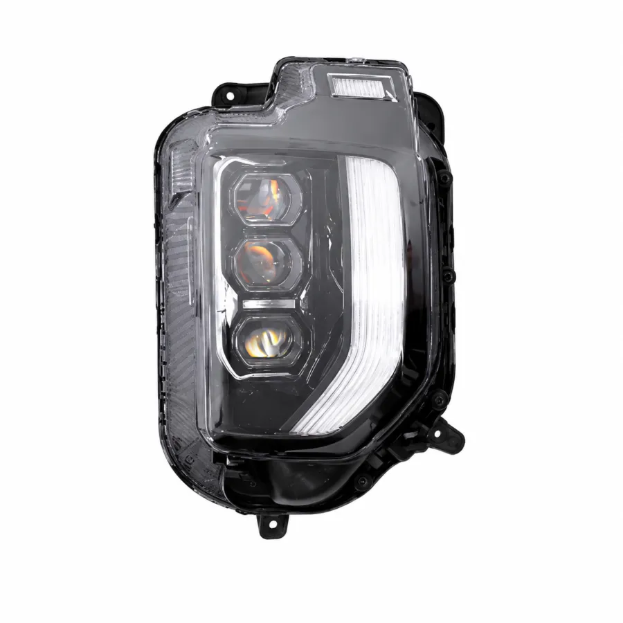 Right Headlight for Hyundai Palisade Wagon LX, Lamp in Bumper with LED (10/2020 to 7/2022)