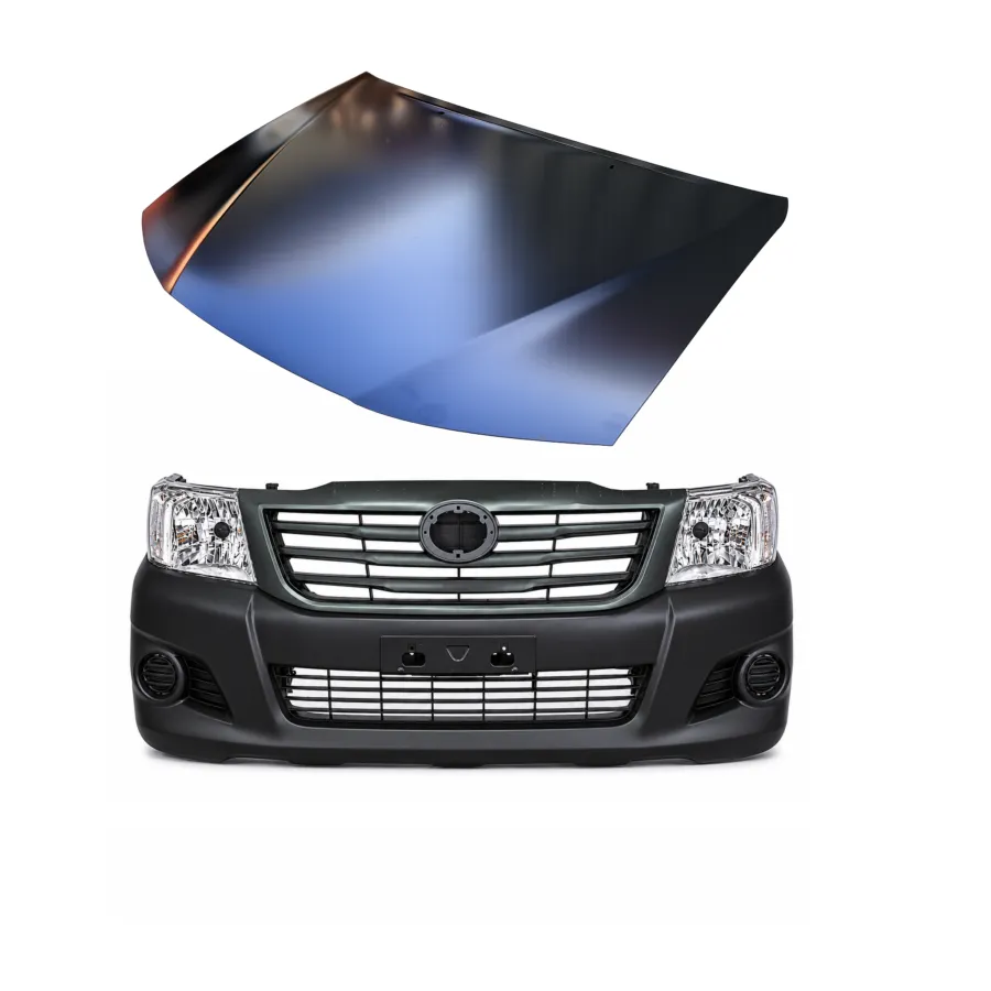 Front End Facelift Kit for Toyota Hilux N70 2/2005 to 4/2015, with Petrol Bonnet