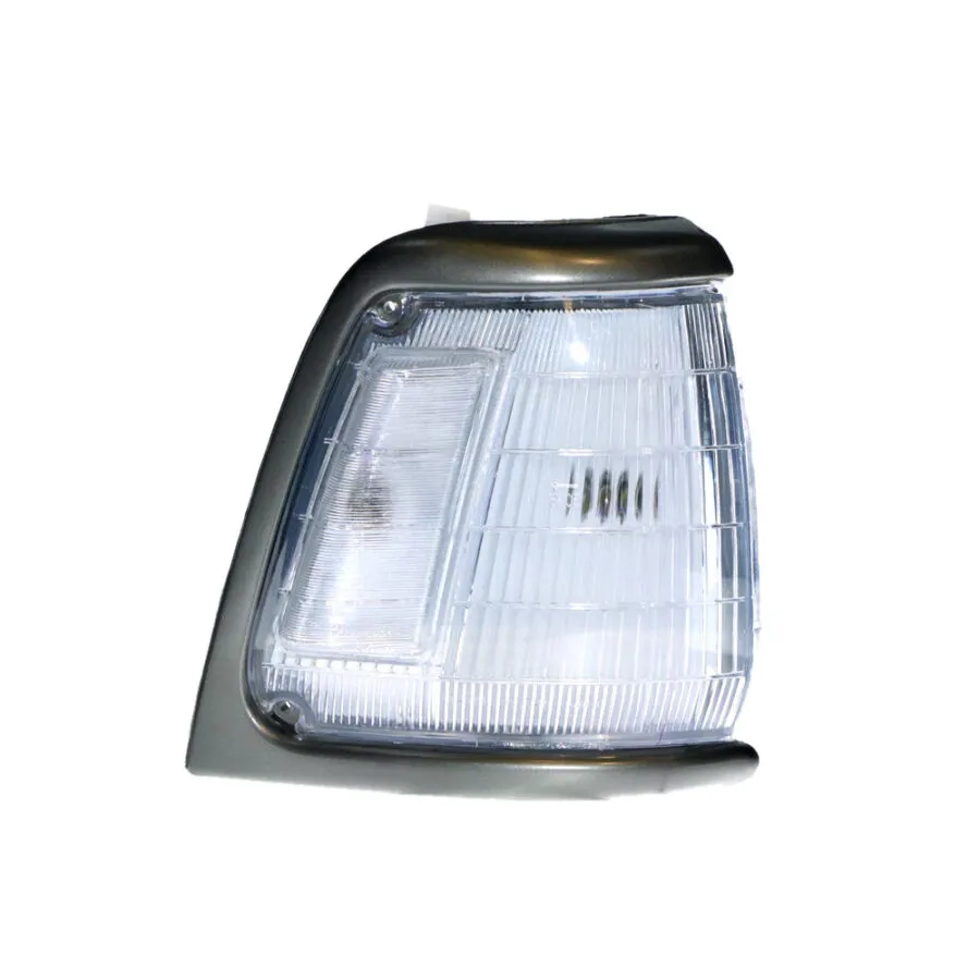 Right Front Corner Light for Toyota Hilux 2WD Utility, Grey Trim with Clear Hump (8/1991 to 8/1997)