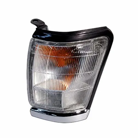 Left Front Corner Light for Toyota Hilux, Grey/Chrome (8/1997 to 9/2001)